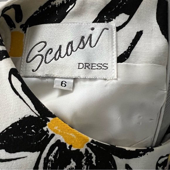 SCAASI VINTAGE LADIES DRESS Sz 6 - Picture 6 of 12